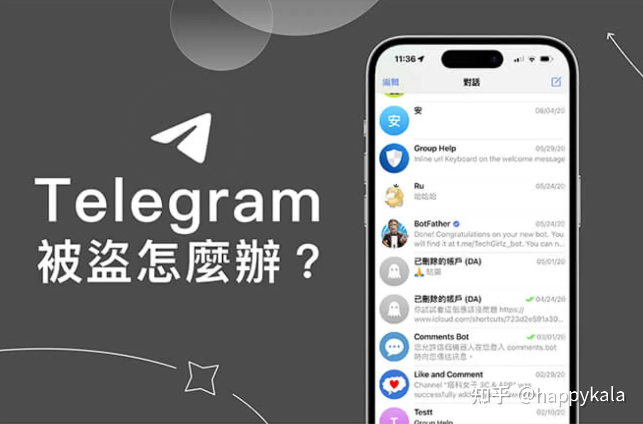 Telegram账号被盗怎么办？